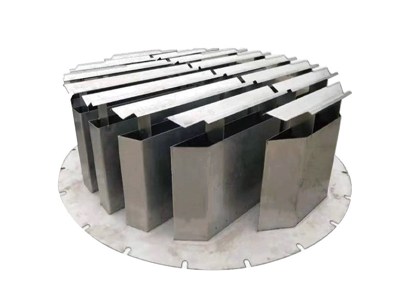Trough pan Liquid gas Distributor